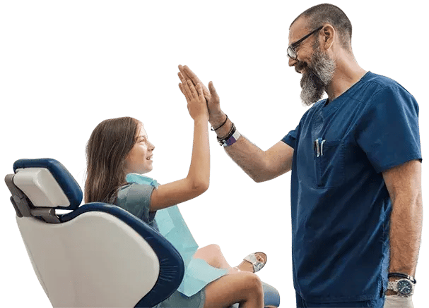child-high-fiving-her-dentist-607x437